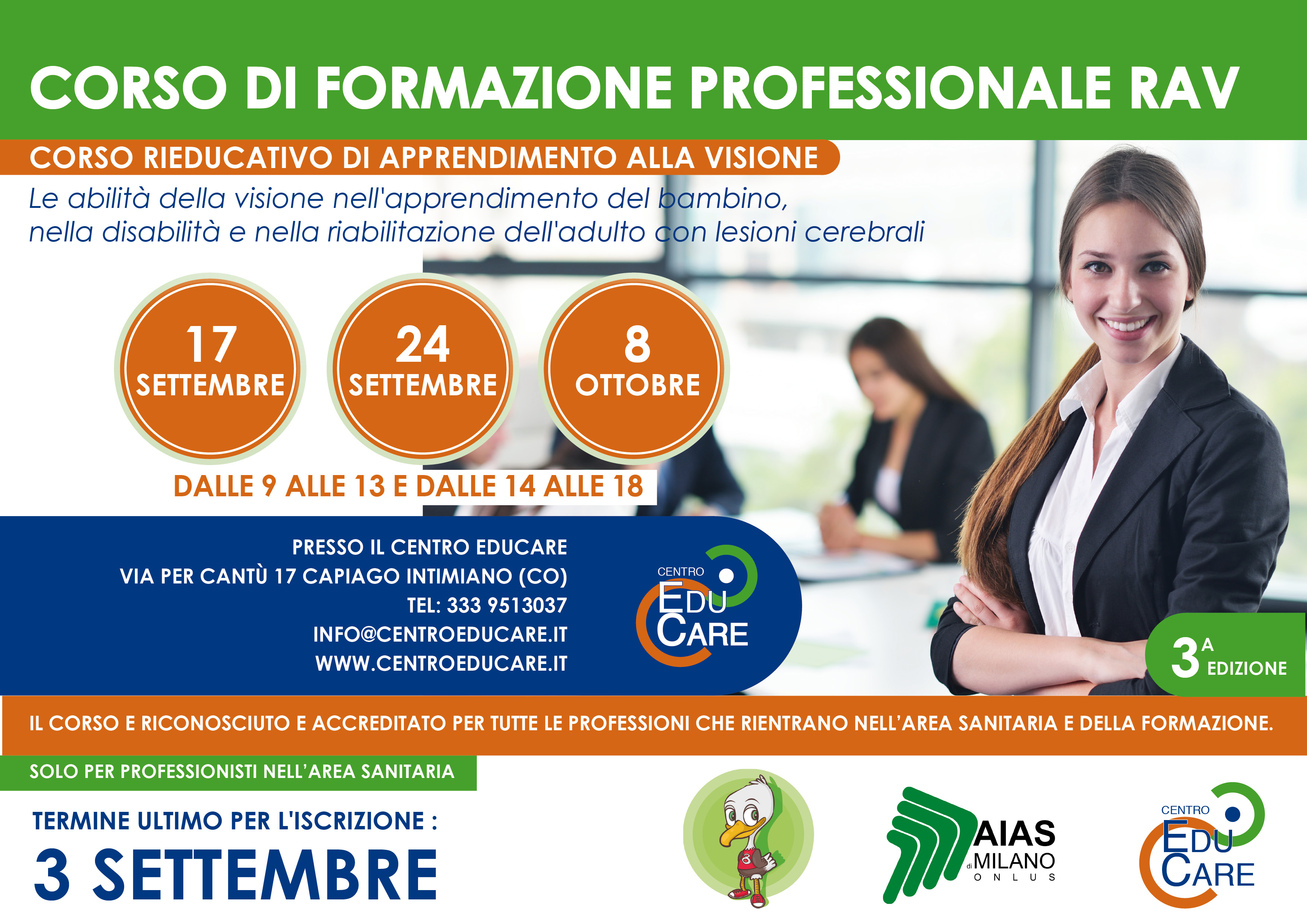 Corso di formazione professionale RAV